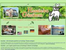 Tablet Screenshot of hasslebo.com